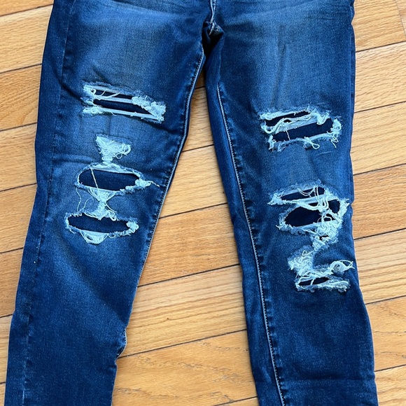 American Eagle Curvy High Rise Leggings Jeans - Picture 2 of 7